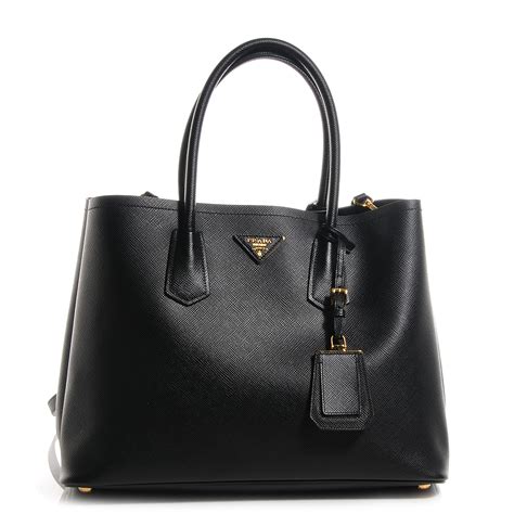 prada double bag nero abete|prada purses.